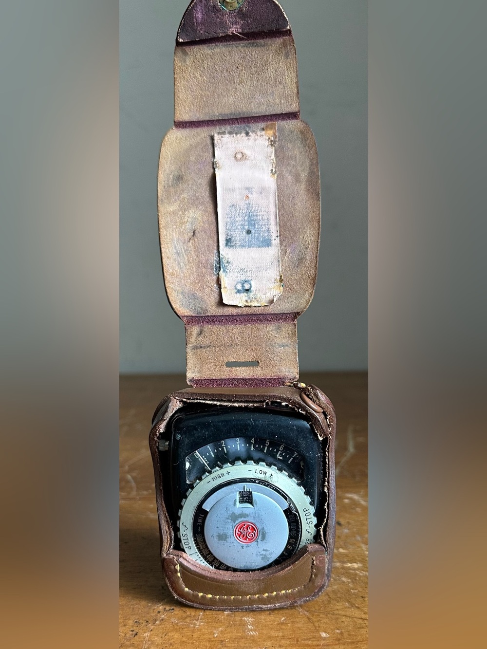 General Electric Type PR-1 Exposure Meter for Film or Plates in Case USA Made